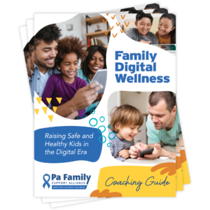 Guía de entrenamiento de bienestar digital familiar